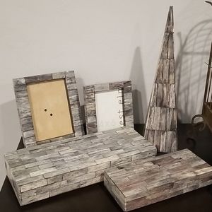 West Elm, decorative 5 pc set